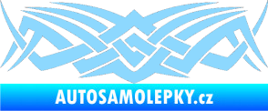 Samolepka Tetování 076 světle modrá