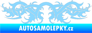 Samolepka Tetování 079 světle modrá