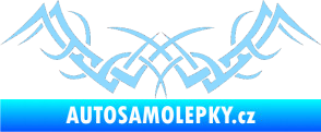 Samolepka Tetování 087 světle modrá