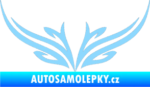 Samolepka Tetování 091 světle modrá