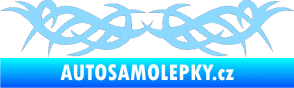 Samolepka Tetování 109 světle modrá