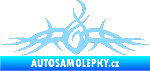 Samolepka Tetování 110 světle modrá