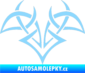 Samolepka Tetování 124 světle modrá
