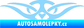 Samolepka Tetování 128 světle modrá