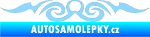 Samolepka Tetování 133 světle modrá