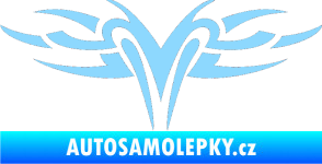 Samolepka Tetování 151 světle modrá