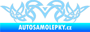 Samolepka Tetování 152 světle modrá