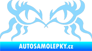 Samolepka Tetování 183 oči světle modrá
