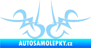 Samolepka Tetování 189 světle modrá