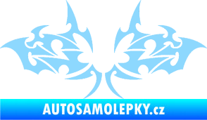 Samolepka Tetování 206 světle modrá