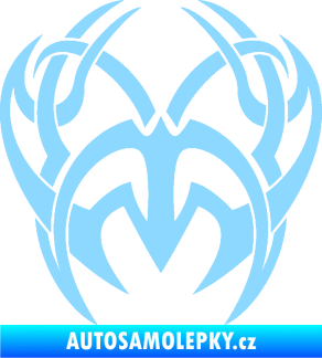 Samolepka Tetování 209 světle modrá