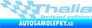 Samolepka Thalia limited edition levá světle modrá