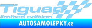 Samolepka Tiguan limited edition pravá světle modrá