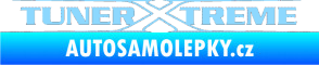 Samolepka Tuner extreme obrys světle modrá