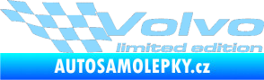 Samolepka Volvo limited edition levá světle modrá
