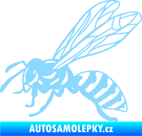 Samolepka Vosa 006 levá světle modrá