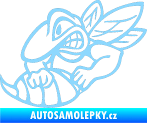 Samolepka Vosa levá světle modrá