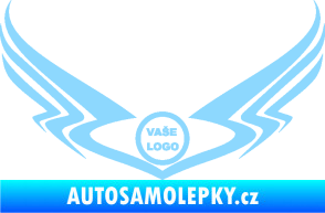 Samolepka Znak Tetování 003 světle modrá