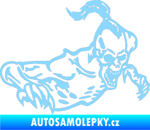 Samolepka Zombík pravá světle modrá