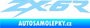 Samolepka ZX 6R světle modrá