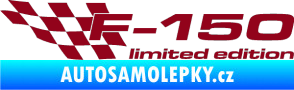 Samolepka F-150 limited edition levá (F150) bordó vínová