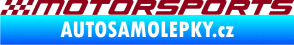 Samolepka Motorsports 001 bordó vínová
