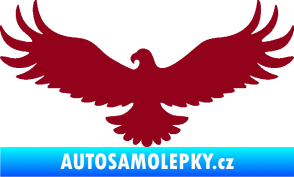 Samolepka Orel 006 levá bordó vínová