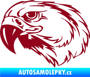 Samolepka Predators 031 levá bordó vínová