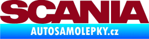 Samolepka Scania bordó vínová