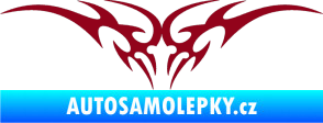 Samolepka Tetování 001 bordó vínová