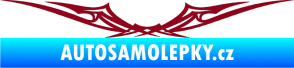 Samolepka Tetování 017 bordó vínová