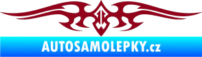 Samolepka Tetování 018 bordó vínová