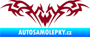 Samolepka Tetování 020 bordó vínová