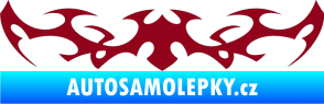 Samolepka Tetování 046 bordó vínová