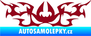Samolepka Tetování 048 bordó vínová