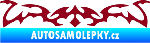Samolepka Tetování 049 bordó vínová