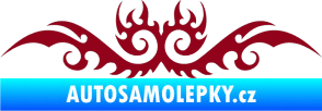 Samolepka Tetování 052 bordó vínová