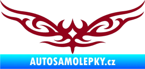 Samolepka Tetování 060 bordó vínová