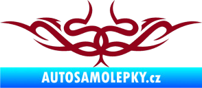 Samolepka Tetování 061 bordó vínová
