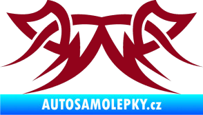 Samolepka Tetování 064 bordó vínová