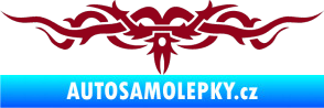 Samolepka Tetování 069 bordó vínová
