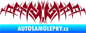 Samolepka Tetování 075 bordó vínová