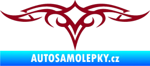 Samolepka Tetování 081 bordó vínová