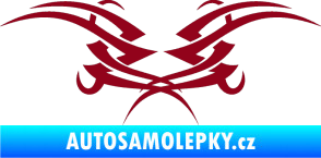 Samolepka Tetování 082 bordó vínová