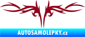 Samolepka Tetování 086 bordó vínová