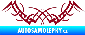 Samolepka Tetování 087 bordó vínová