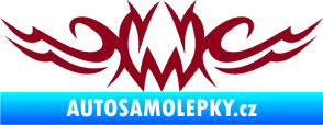 Samolepka Tetování 096 bordó vínová