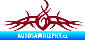 Samolepka Tetování 110 bordó vínová