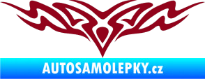 Samolepka Tetování 149 bordó vínová