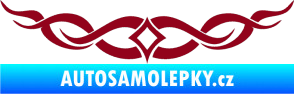 Samolepka Tetování 179 bordó vínová